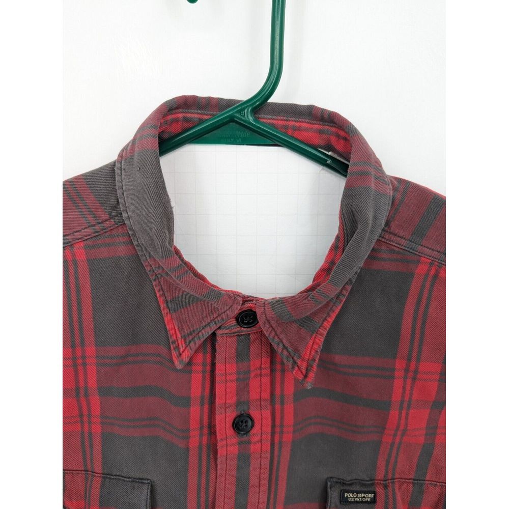 Big Mac VTG Men's Quilted Lined Plaid Flannel Jacket Shirt Medium Tall, Made USA - Picture 8 of 11